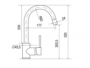 Смеситель Logic LM2101 в Снежинске - snezhinsk.mebel74.com | фото 2