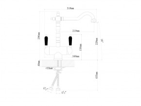 Смесители Florentina Ария бронза в Снежинске - snezhinsk.mebel74.com | фото 2