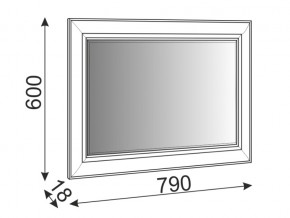 Зеркало Саванна М07 в Снежинске - snezhinsk.mebel74.com | фото 2